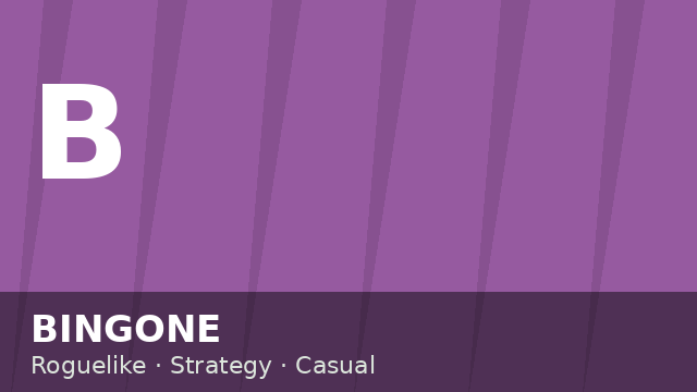 BINGONE cover art placeholder