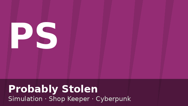 Probably Stolen cover art placeholder